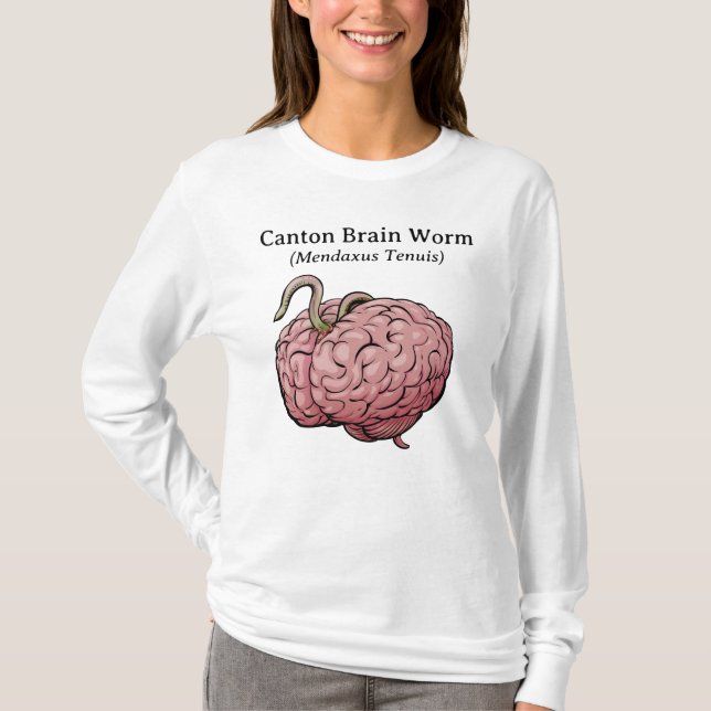Canton Brain Worm Shirt (Front)