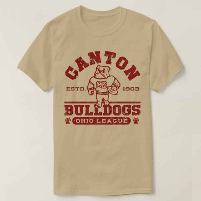 Canton Bulldogs T-Shirt (Design Front)