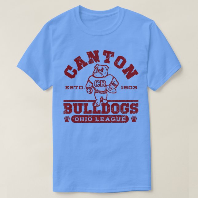 Canton Bulldogs T-Shirt (Design Front)