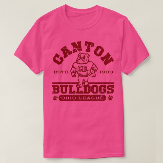 Canton Bulldogs T-Shirt (Design Front)