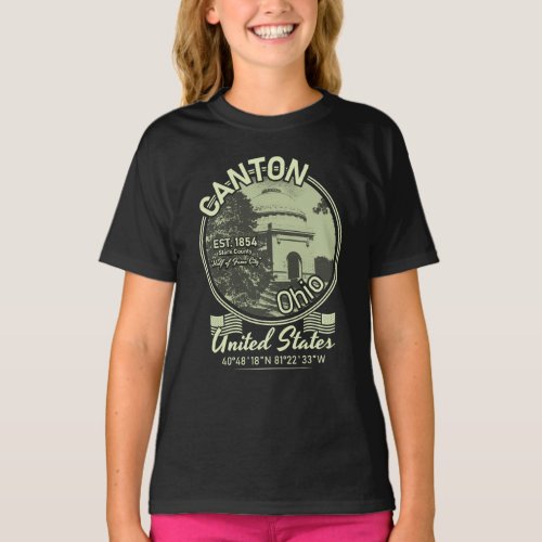 CANTON CITY _ OHIO VINTAGE T_Shirt