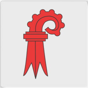 Canton of Basel-Landschaft flag, Switzerland Sticker