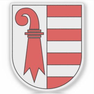 Canton of Jura coat of arms, Switzerland Sticker