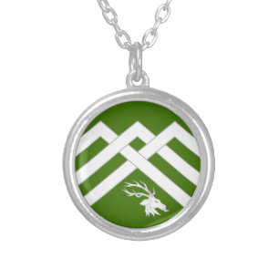 Canton of Misty Ridge Populace Badge Silver Plated Necklace