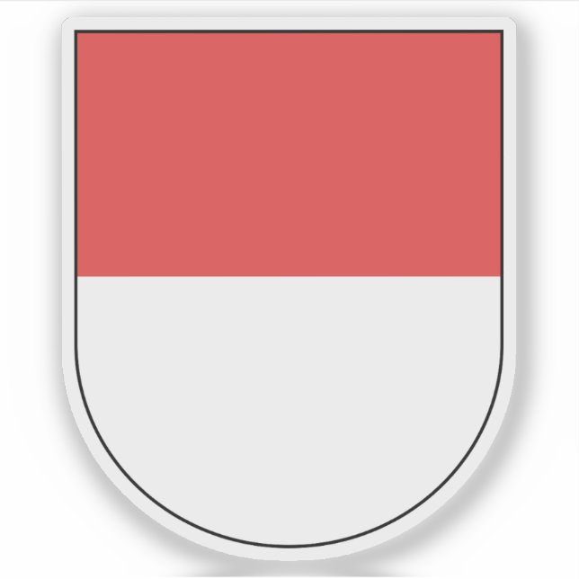 Canton of Solothurn coat of arms, Switzerland Sticker (Front)