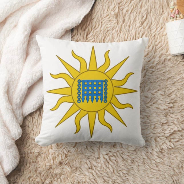Canton of Summergate Populace Badge Throw Pillow (Blanket)