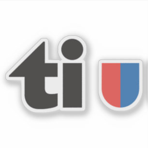Canton of Ticino logo, Switzerland Sticker