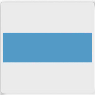 Canton of Zug flag, Switzerland Sticker