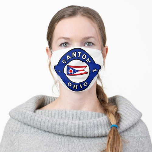 Canton Ohio Adult Cloth Face Mask