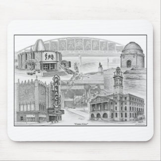 Canton Ohio Historic Landmarks Mouse Pad