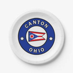 Canton Ohio Paper Plates