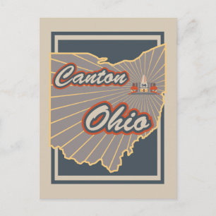 Canton, Ohio Postcard - Travel Postcard v2