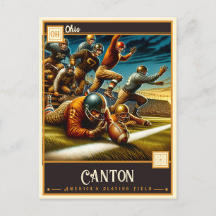 Canton, Ohio Vintage Postcard