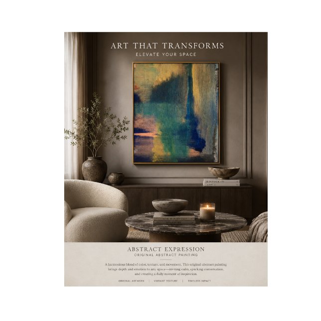 Canvas Abstract Wall Art Print (Creator Uploaded)