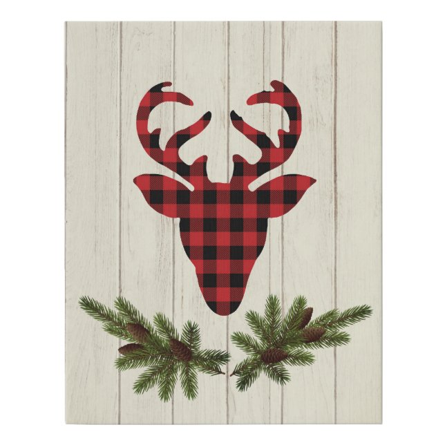 Canvas Art-Christmas Deer (Front)