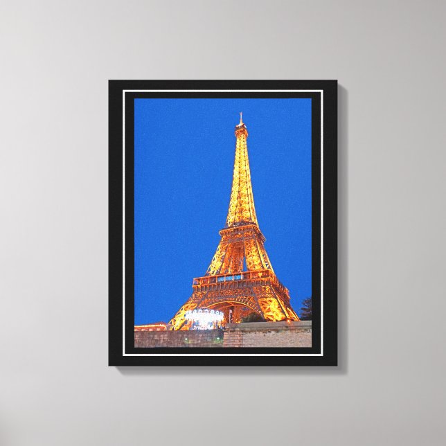 Canvas Art-Eiffel Tower Print (Front)