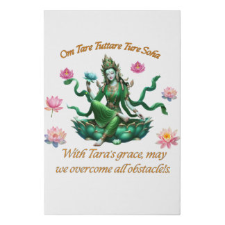 Canvas Art/Green Tara