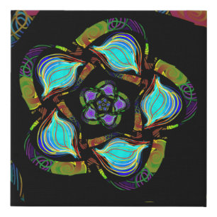 Canvas Art - Jimette Design 2020 Mandala 2