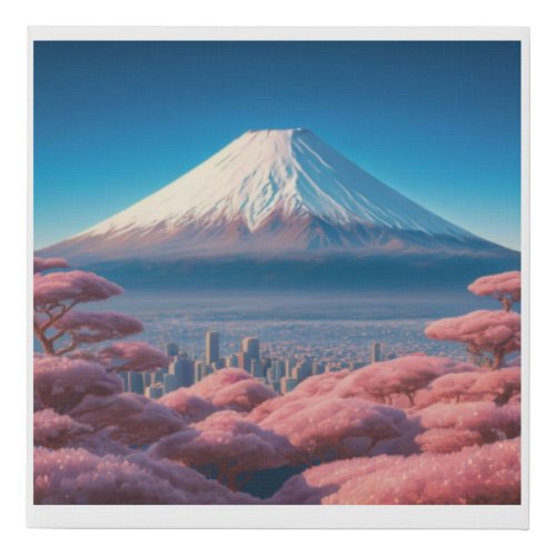 Canvas Art of Mount Fugi