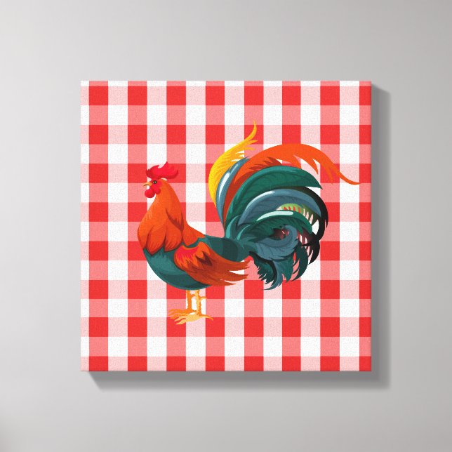 Canvas Art-Rooster (Front)