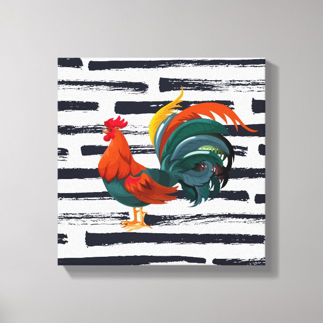 Canvas Art-Rooster (Front)