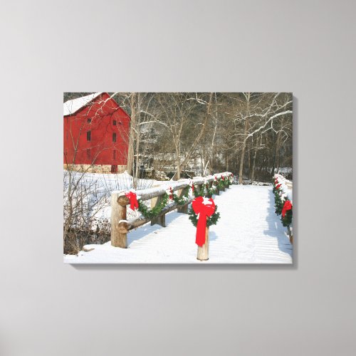 Canvas Art_Winter Scene