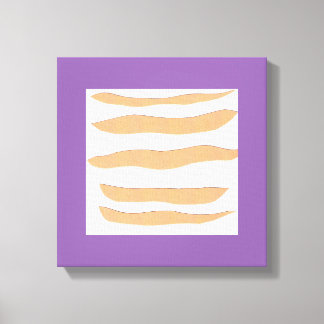 Canvas Art with Tiger Stripes