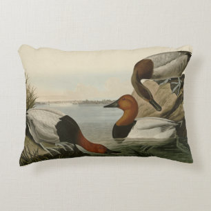 Canvas backed Duck from Audubon's Birds of America Accent Pillow