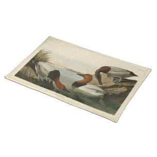 Canvas backed Duck from Audubon's Birds of America Cloth Placemat