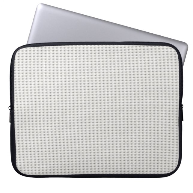 Canvas background laptop sleeve (Front)