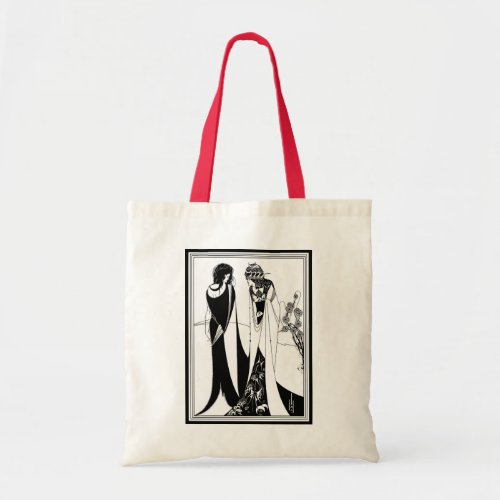 Canvas Bag Aubrey Beardsley Art Illustration Tote Bag