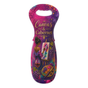 Canvas & Cabernet Paint and Sip Wine Bag