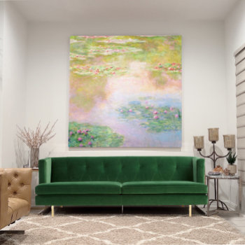 Canvas | Claude Monet (40"x40") Nymphéas by mistyqe at Zazzle
