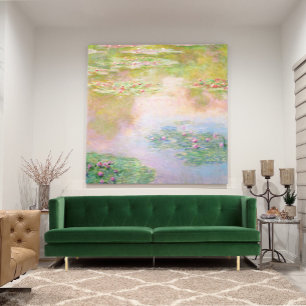 CANVAS   Claude Monet (40"x40") Nymphéas Print