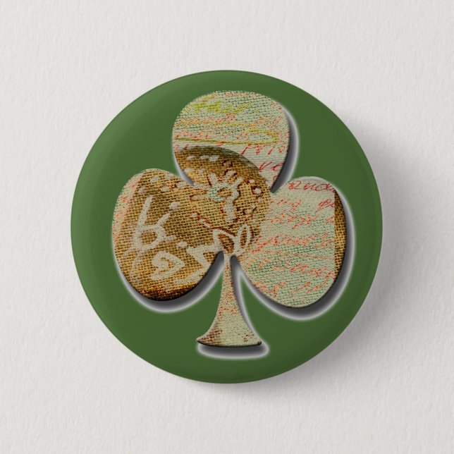 Canvas clover button (Front)