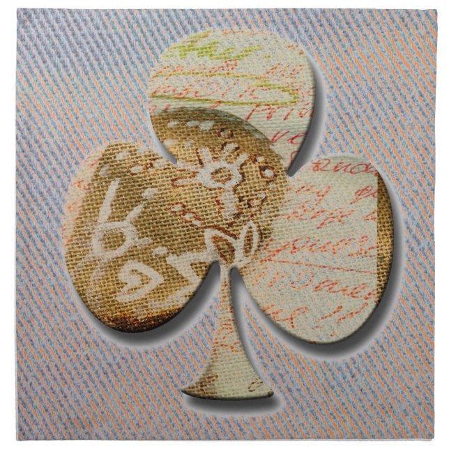 Canvas clover napkin (Front)