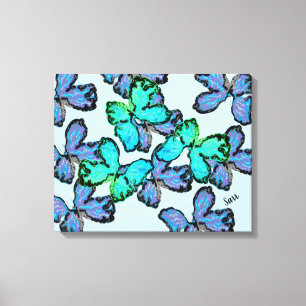 Canvas : Free As A Butterfly Print