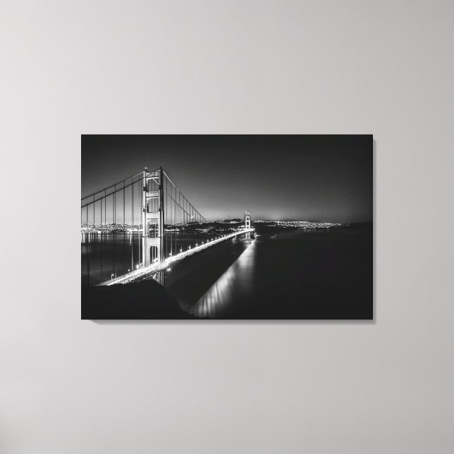 Canvas Golden Gate Bridge San Francisco Print (Front)