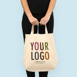 Canvas Grocery Tote Bag with Logo No Minimum Order