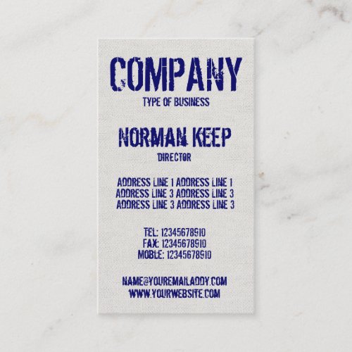 Canvas Look Business Card