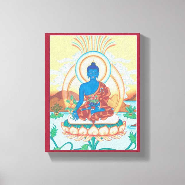 CANVAS - Medicine Buddha - Buddha of Healing Power Print (Front)