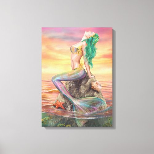 Canvas Mermaid