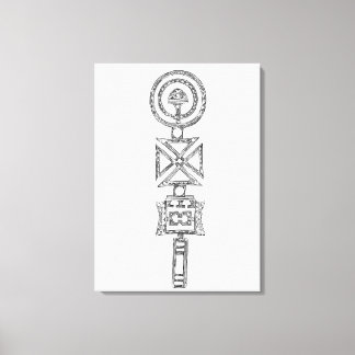 Canvas Morocco tribal print Berber 2