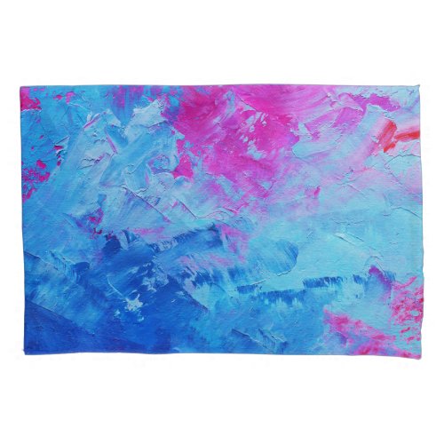 Canvas Mystery Abstract Oil Paint Texture Pillow Case
