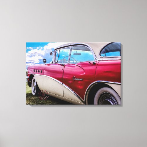 Canvas of a 1955 Buick Century Riviera