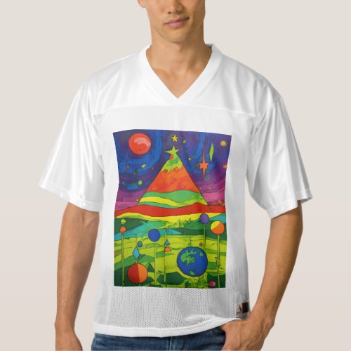 Canvas of Creativity Colorful Jersey