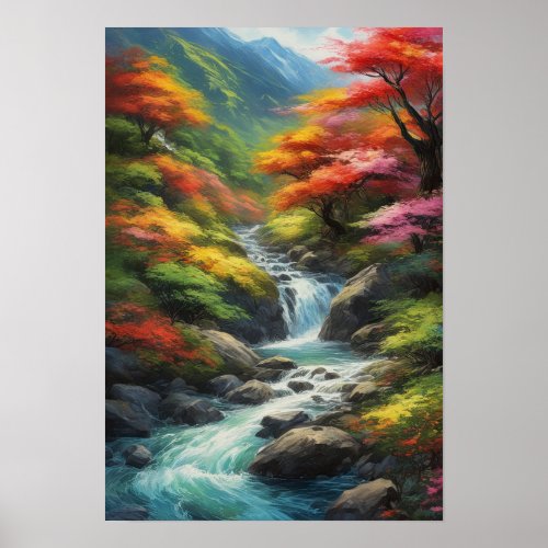 Canvas of Natural Beauty Poster