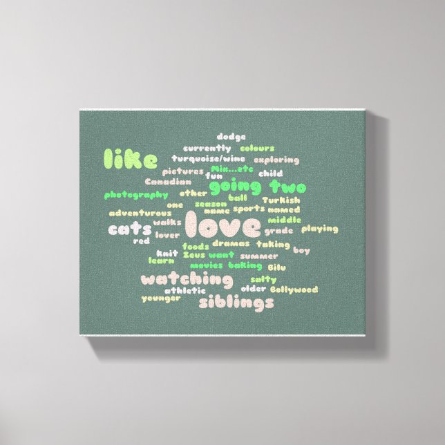 Canvas print (Front)