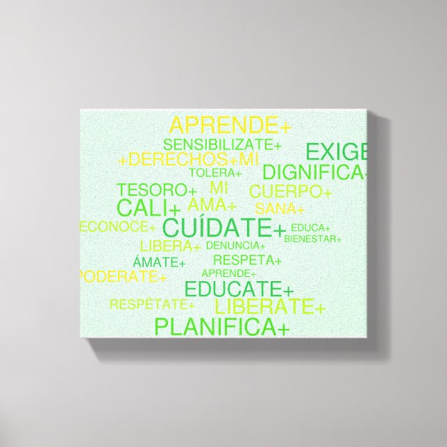 Canvas print (Front)