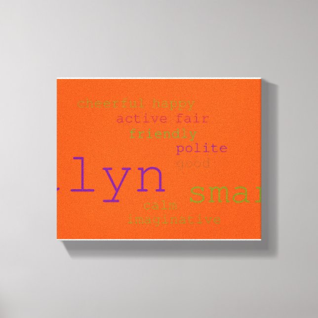 Canvas print (Front)